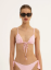 Picture of Elena Pink Triangle Bikini Top
