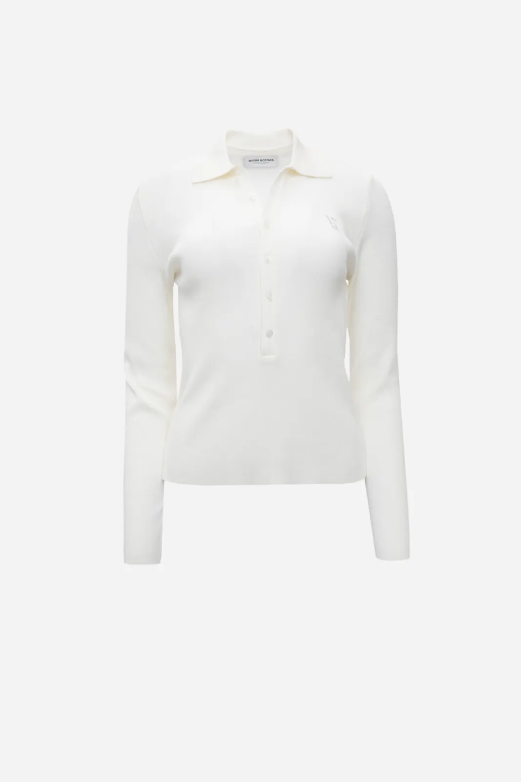 Picture of White Polo Rib