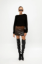 Picture of Ombre Faux Leather Mini Skirt