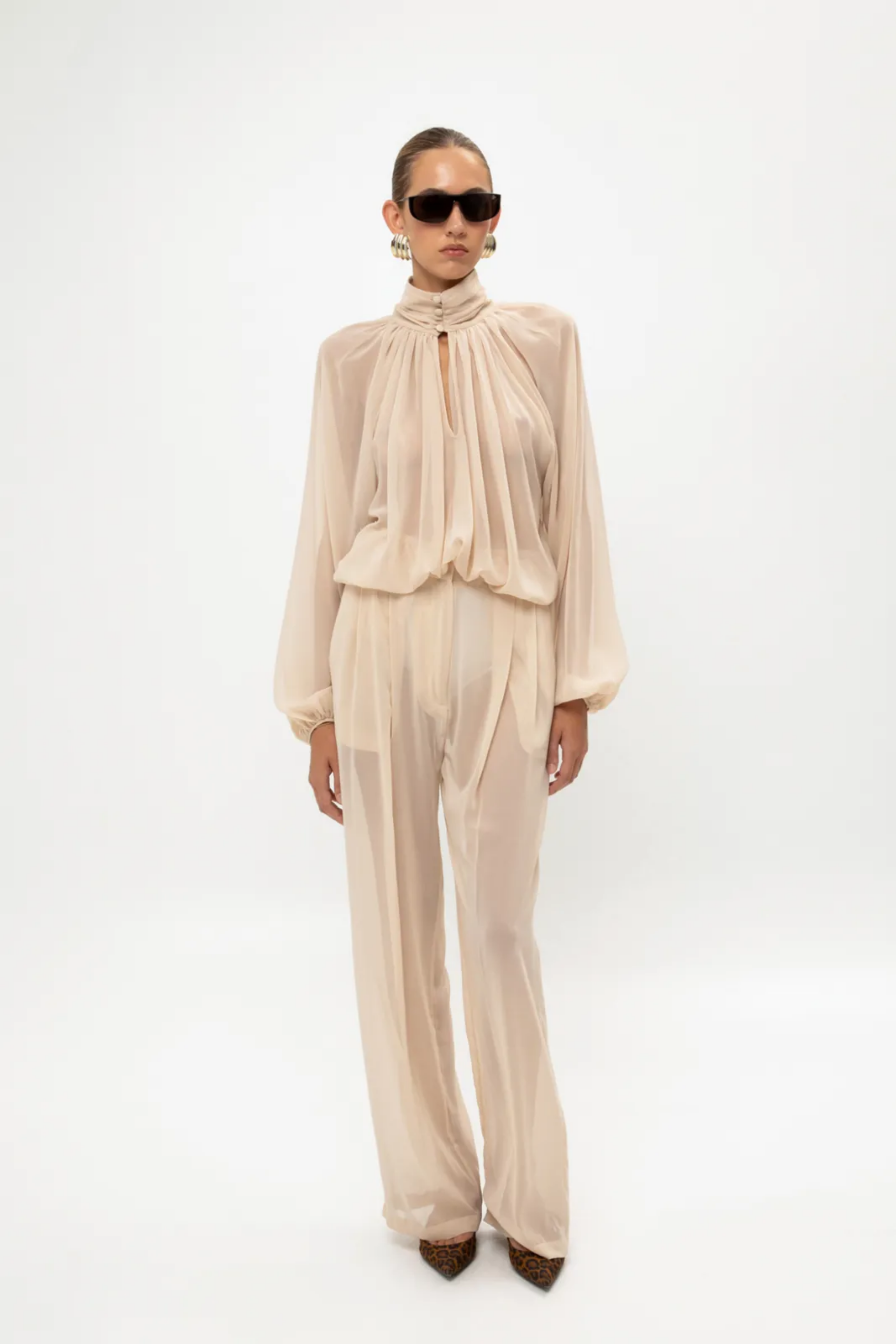 Picture of Vanilla Sheer Pants