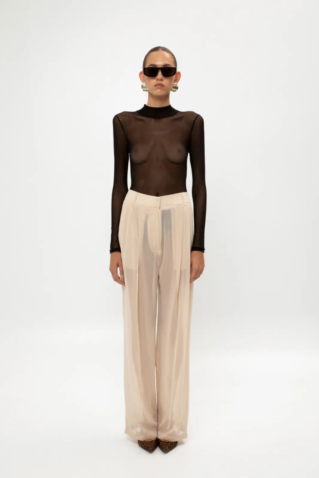 Picture of Vanilla Sheer Pants