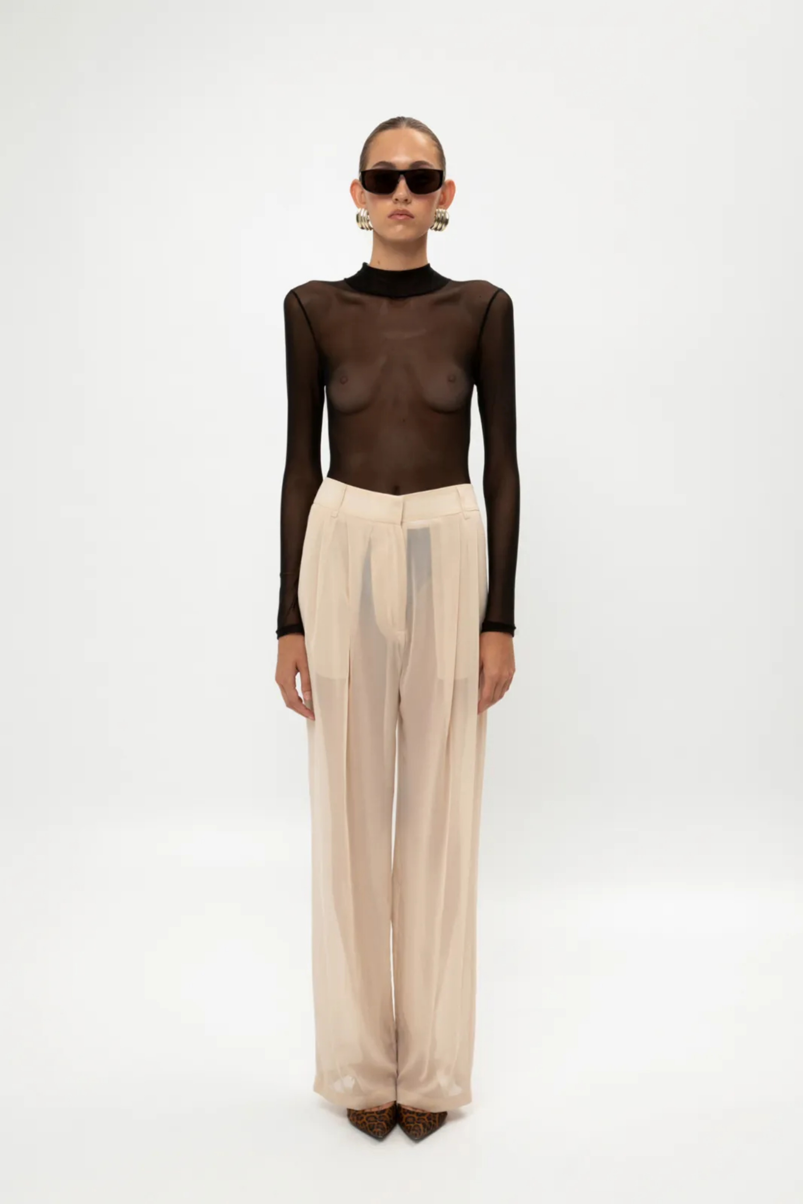 Picture of Vanilla Sheer Pants