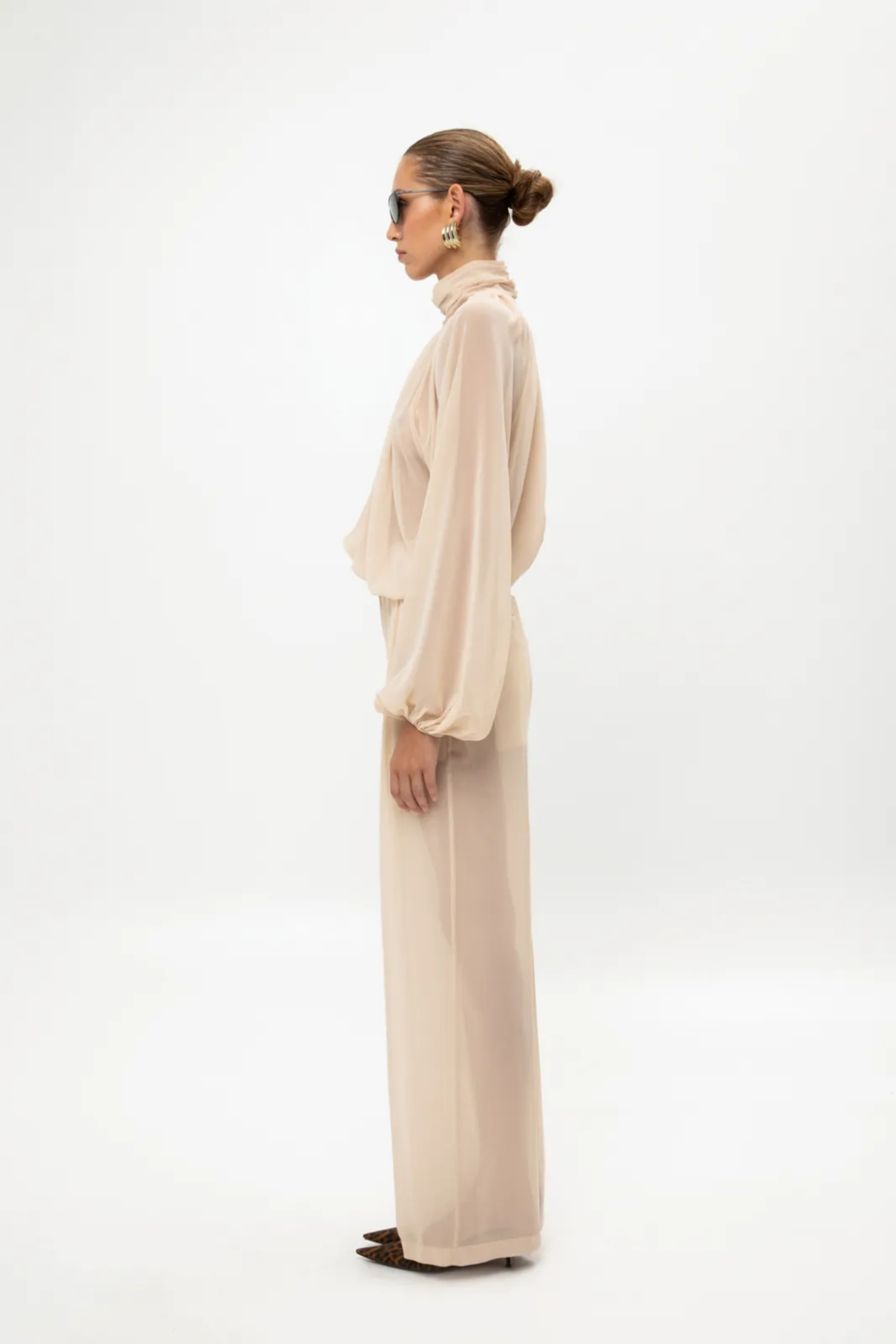 Picture of Vanilla Sheer Pants