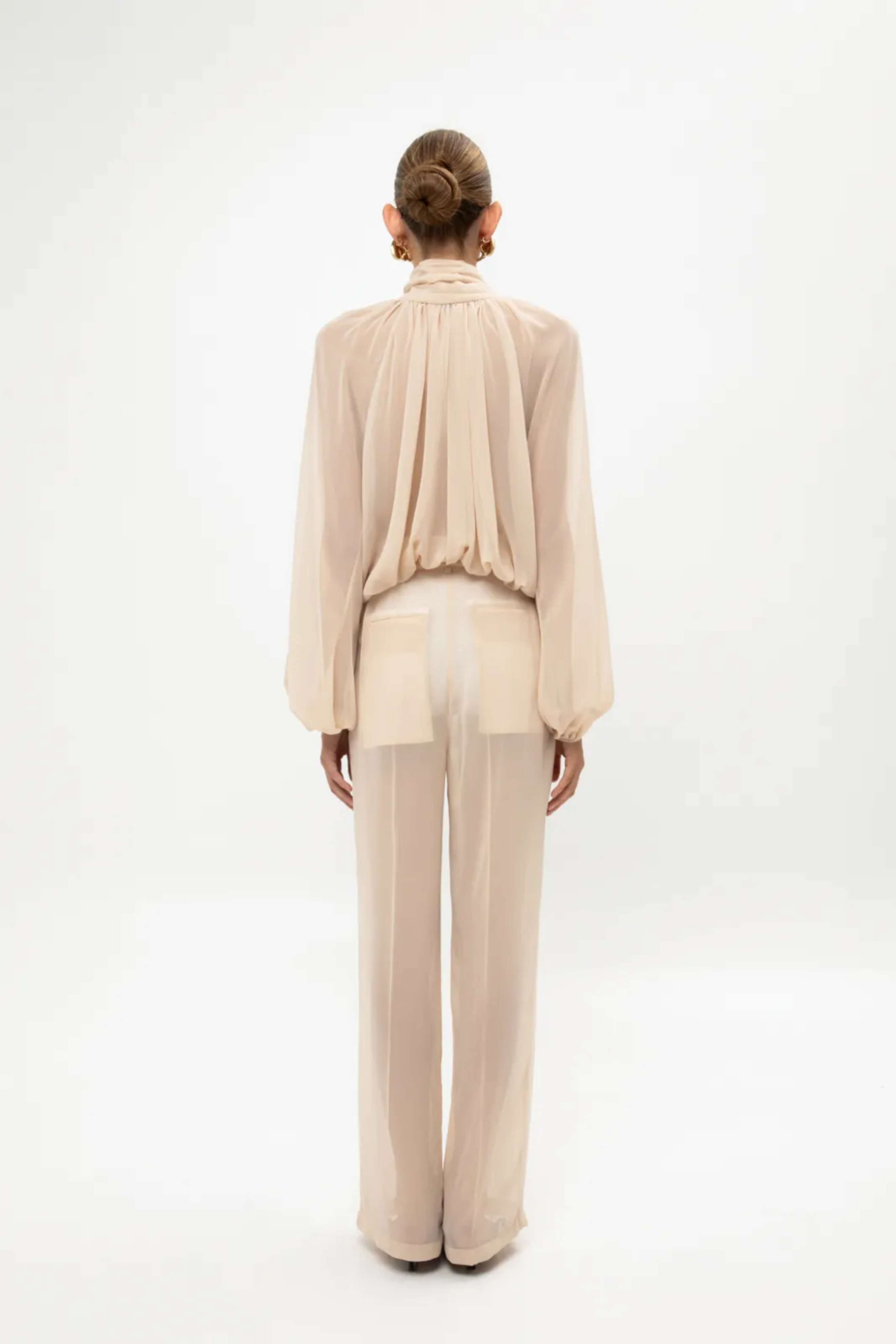 Picture of Vanilla Sheer Pants