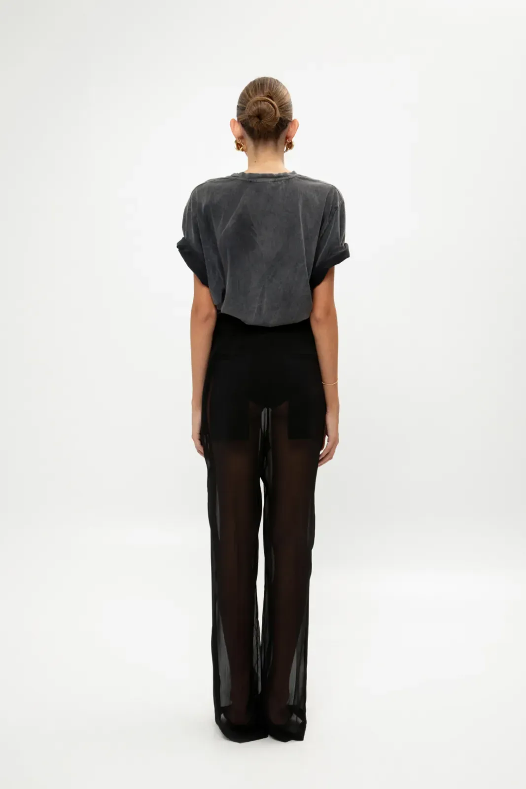 Picture of Black Sheer Pants