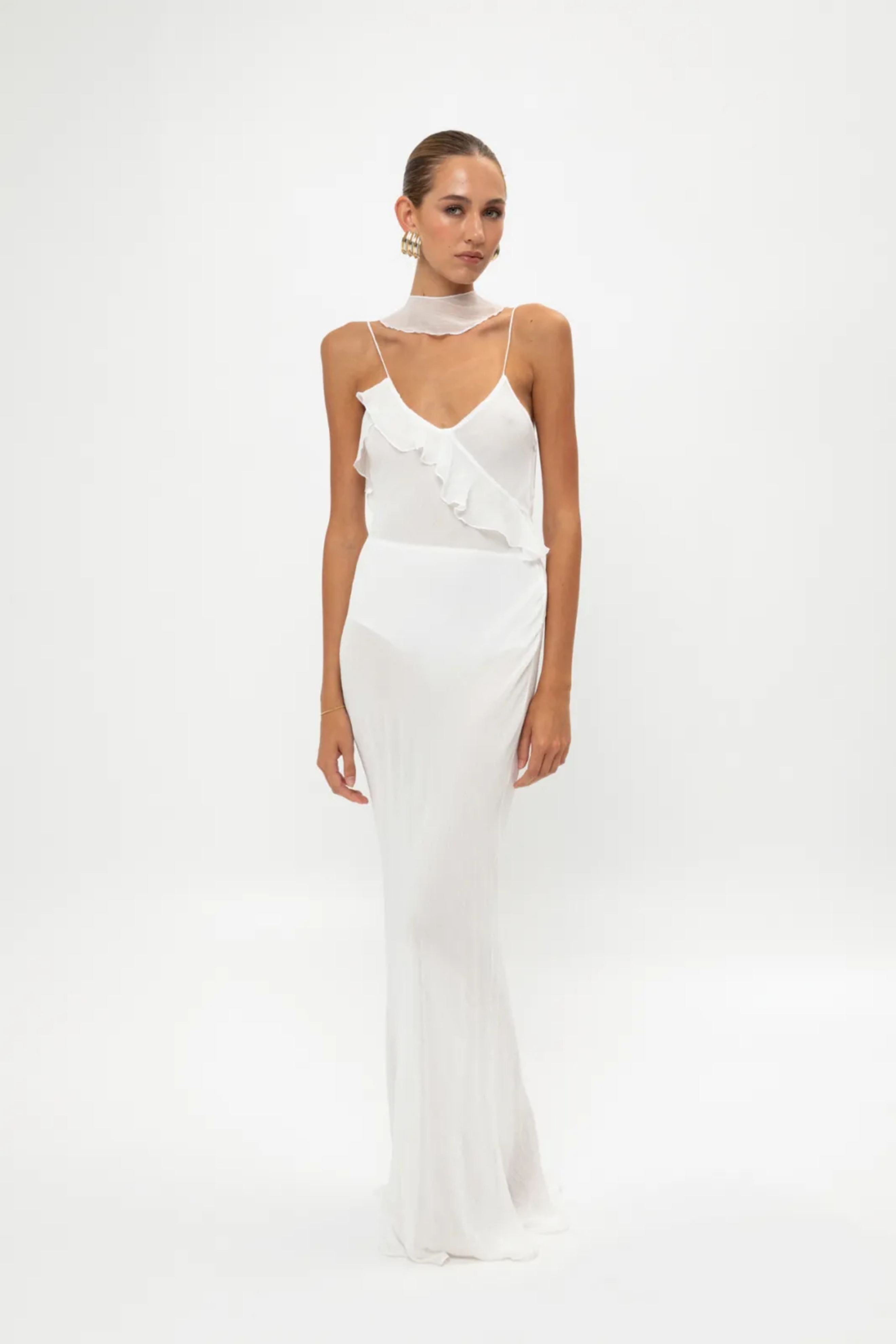 Picture of White Dress With Straps