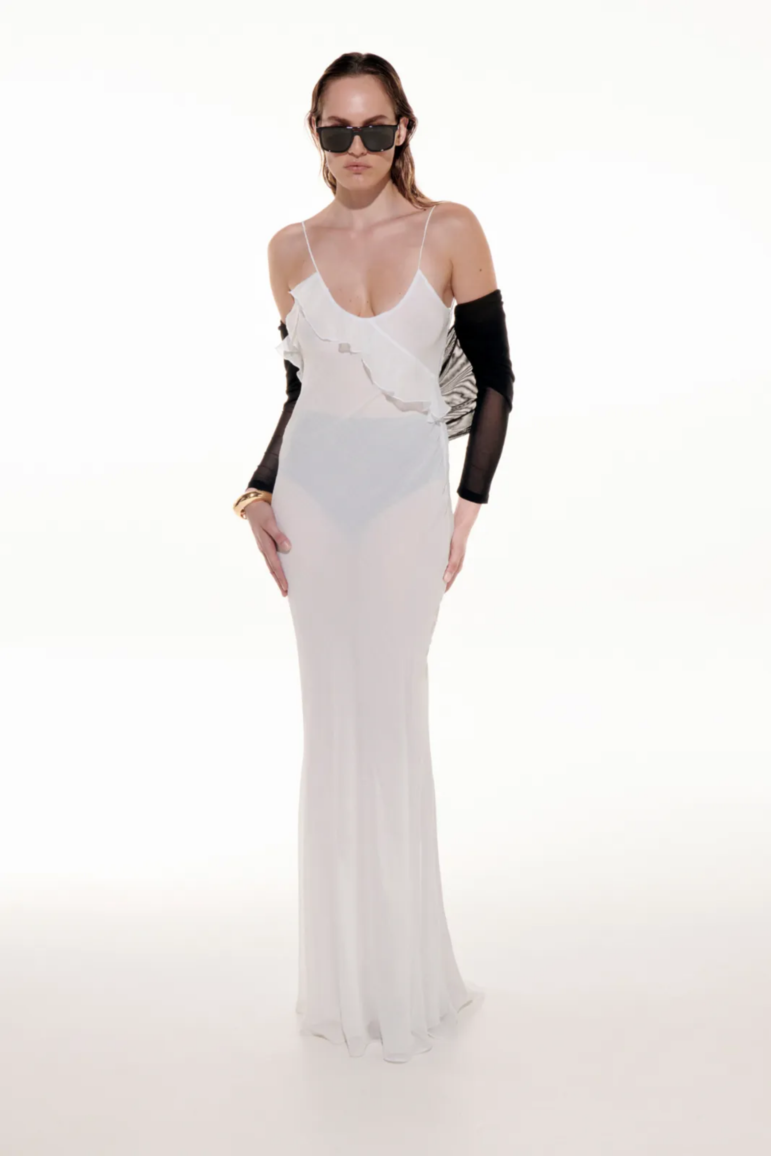 Picture of White Dress With Straps