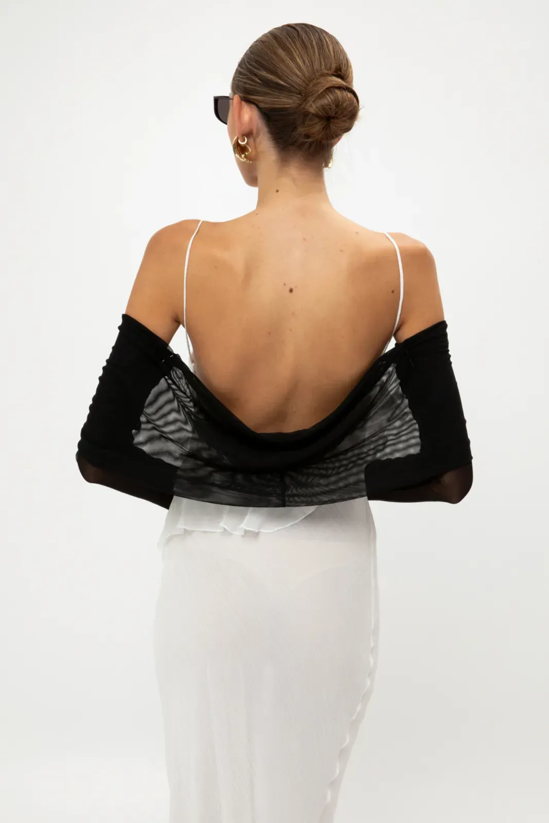 Picture of Black Mesh Bolero