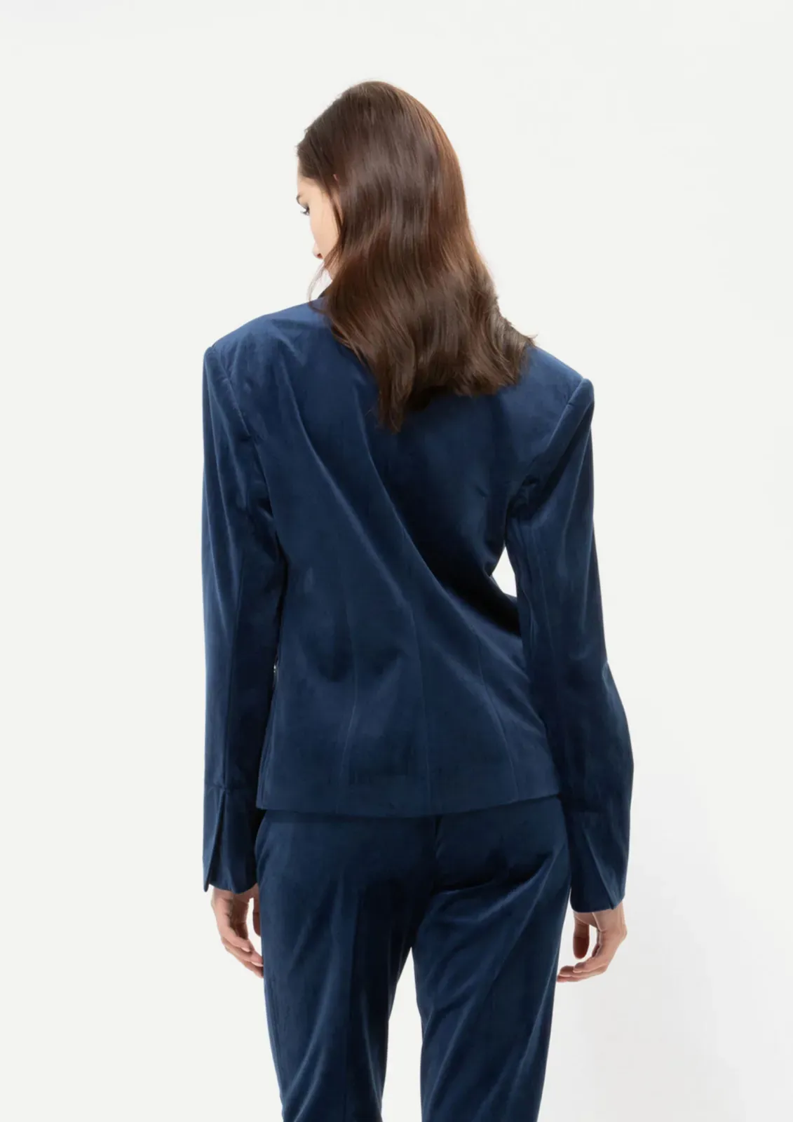 Picture of Velour Royal Blue Blazer