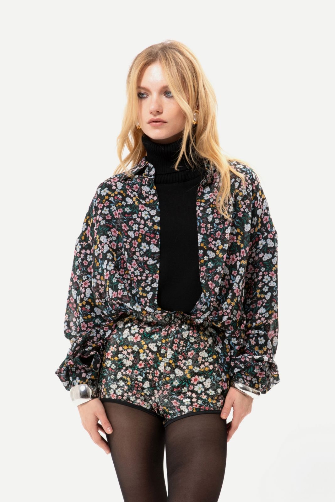 Picture of Floral Print One Size Shirt