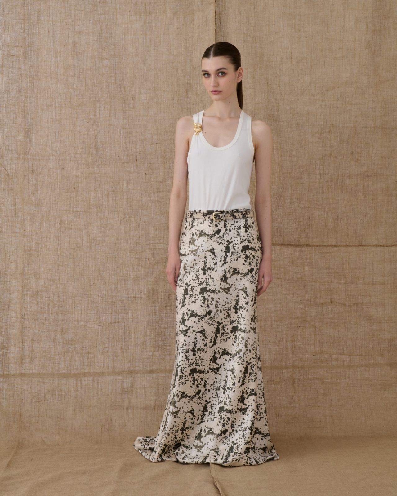 Picture of Animal Print Thin Belt