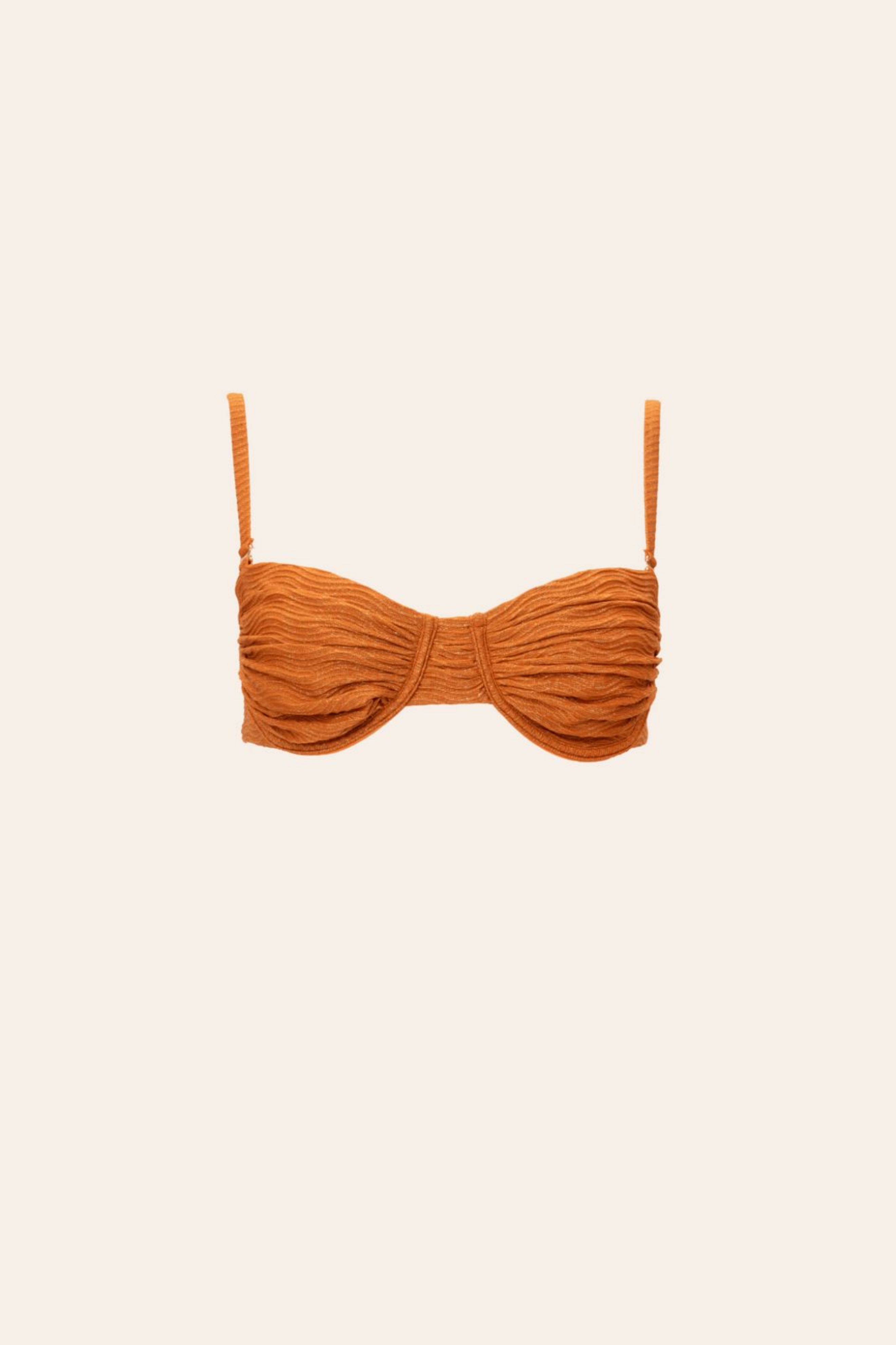 Picture of Apricot Underwire Bikini Top