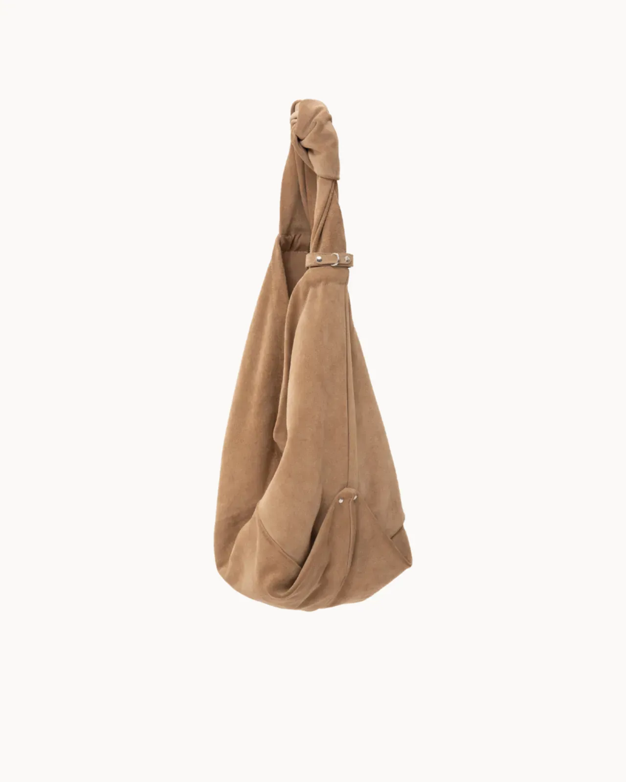 Picture of Beige Suede Shoulder Bag