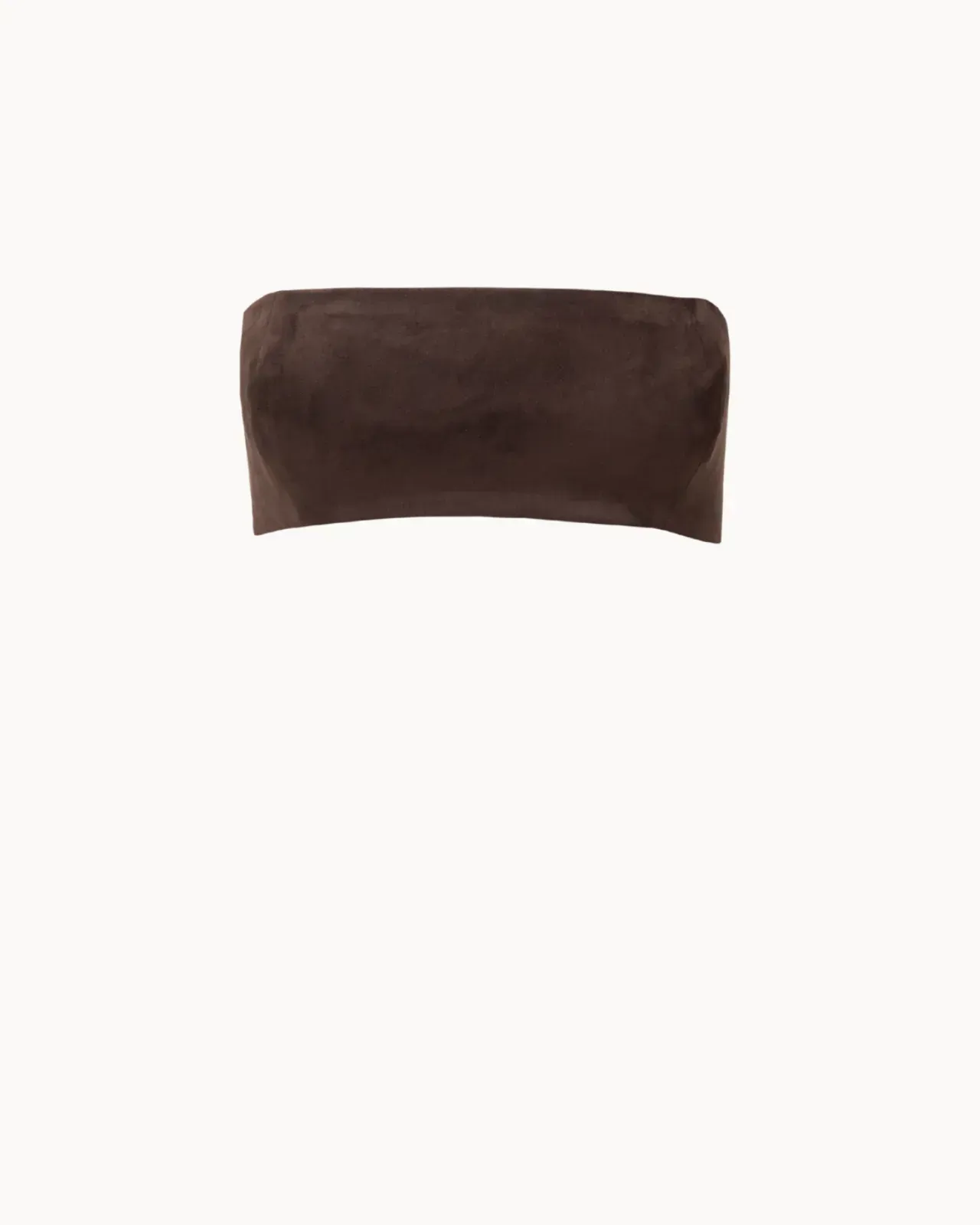 Picture of Brown Suede Bustier