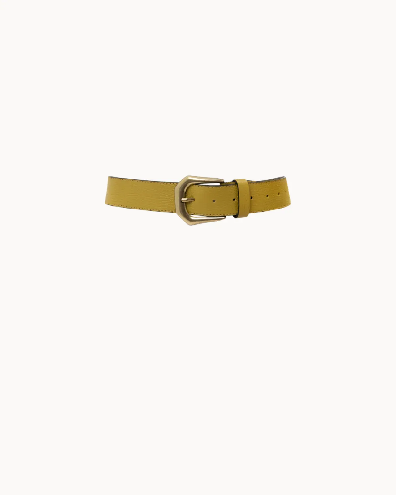 Picture of Lime Green Leather Belt