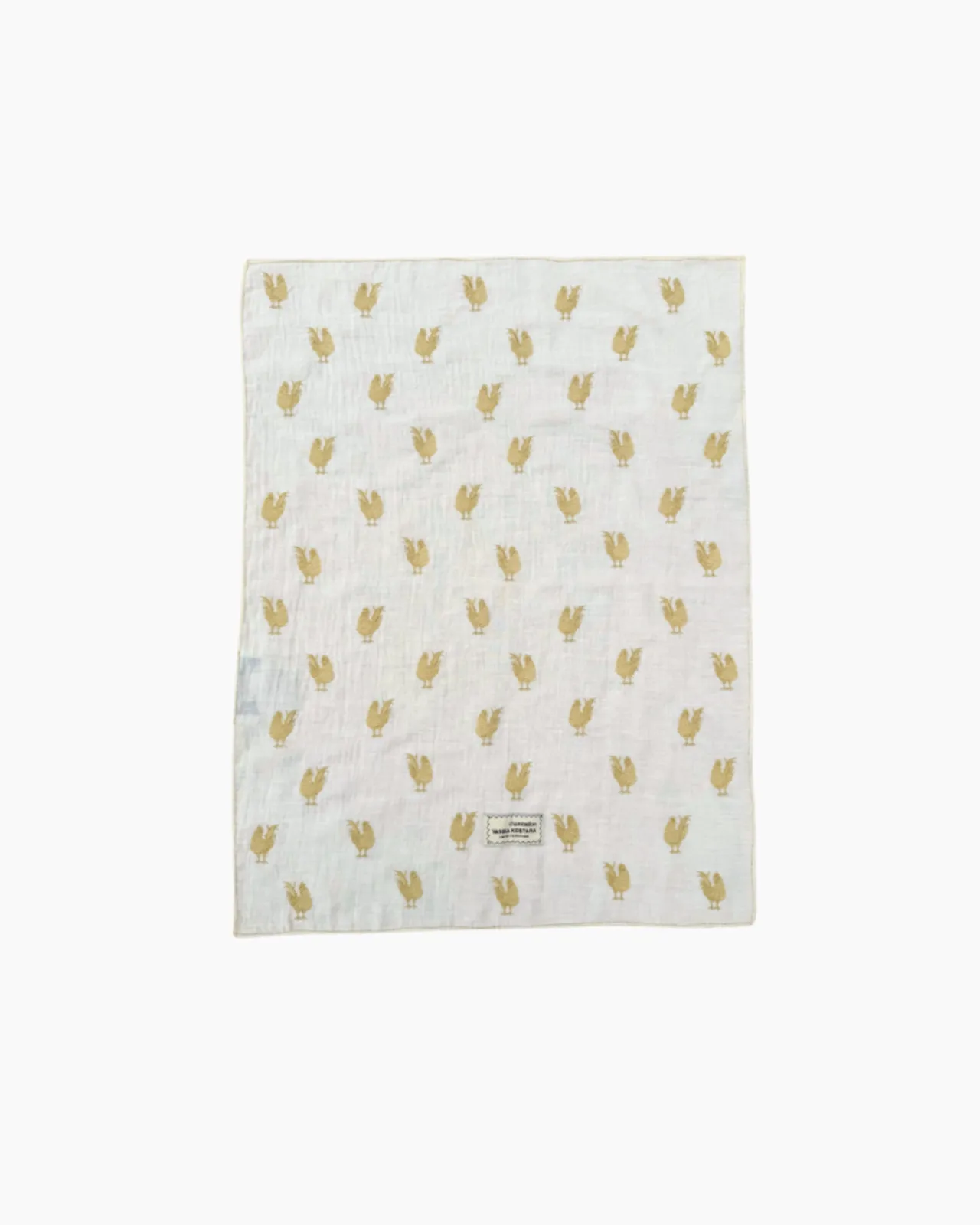 Picture of Rooster Embroidered Scarf