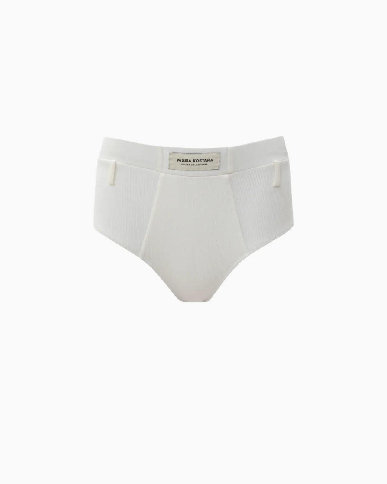Picture of White Underpants With Belt Loops