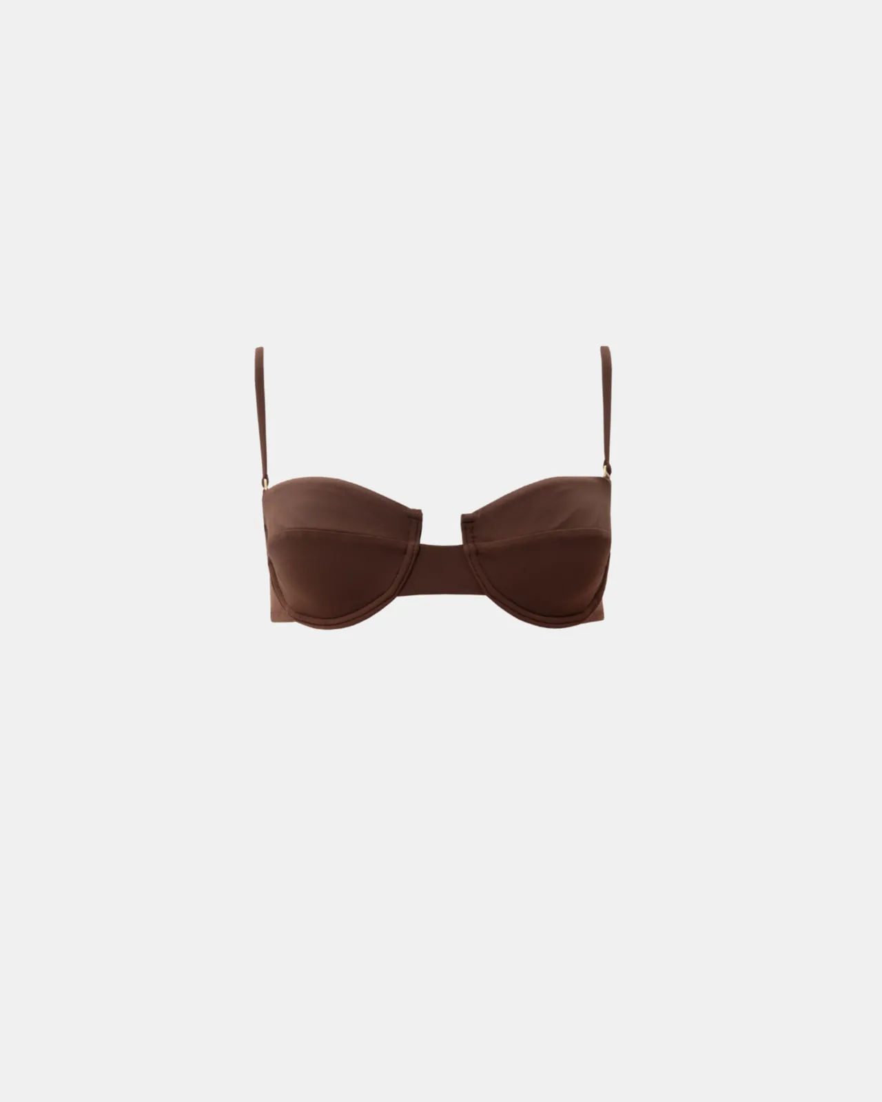 Picture of Brown Underwire Bikini Top
