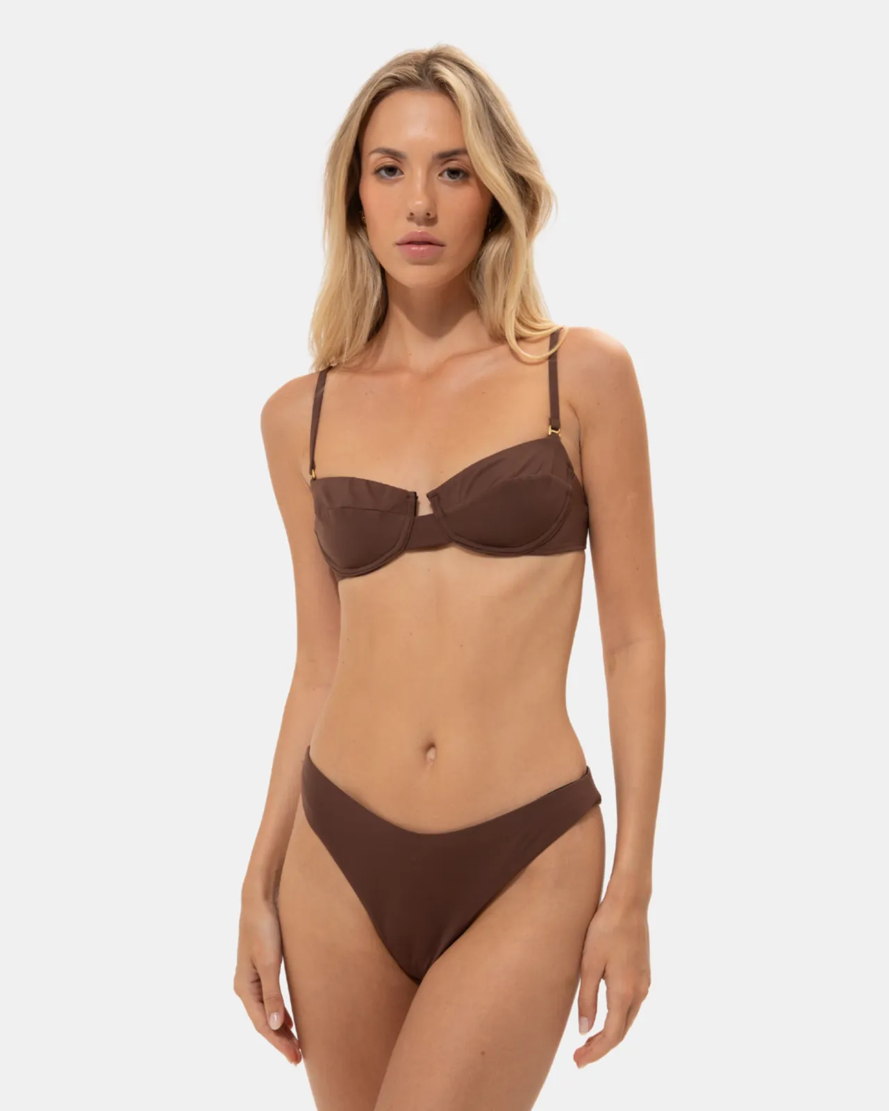 Picture of Brown Underwire Bikini Top