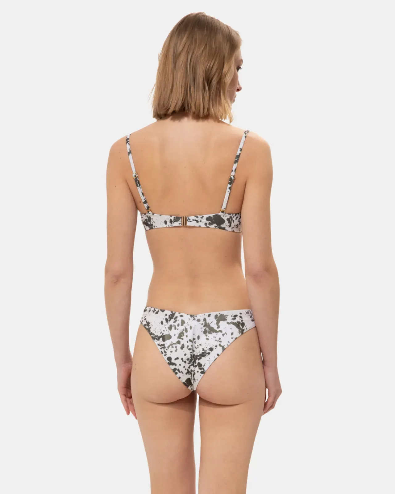 Picture of Animal Print Low Cut Bikini Bottoms
