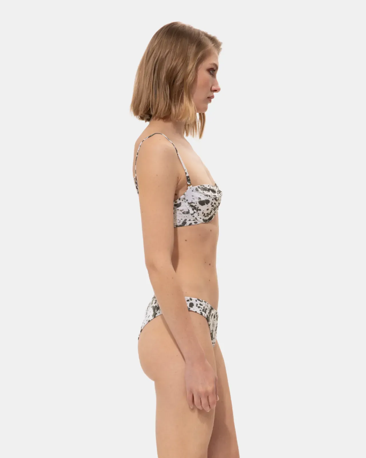 Picture of Animal Print Low Cut Bikini Bottoms