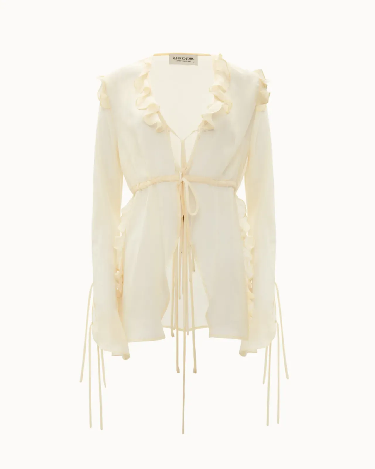 Picture of Chamomile Yellow Sheer Top