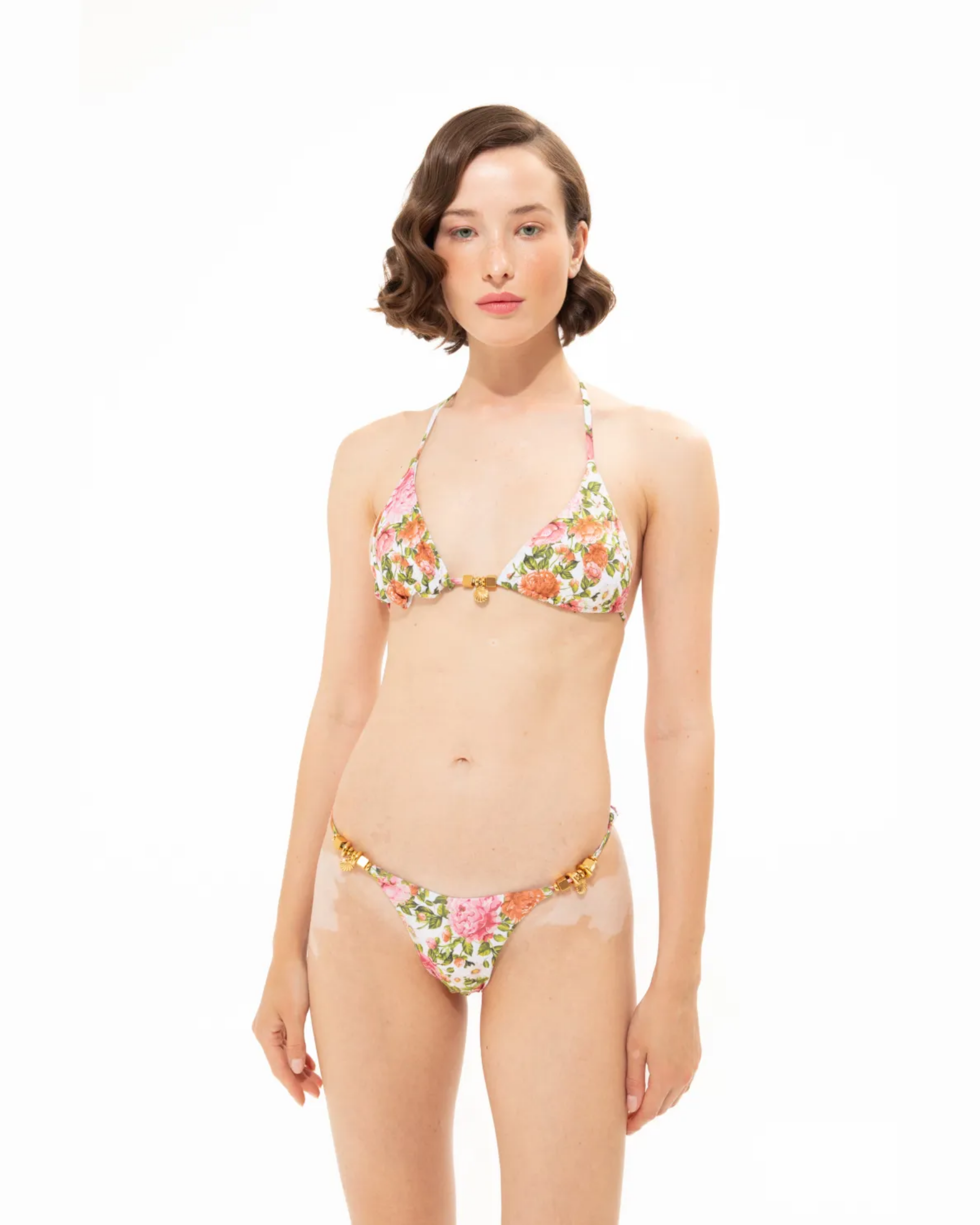 Picture of Pink Passion Thin Strap Bikini Bottoms