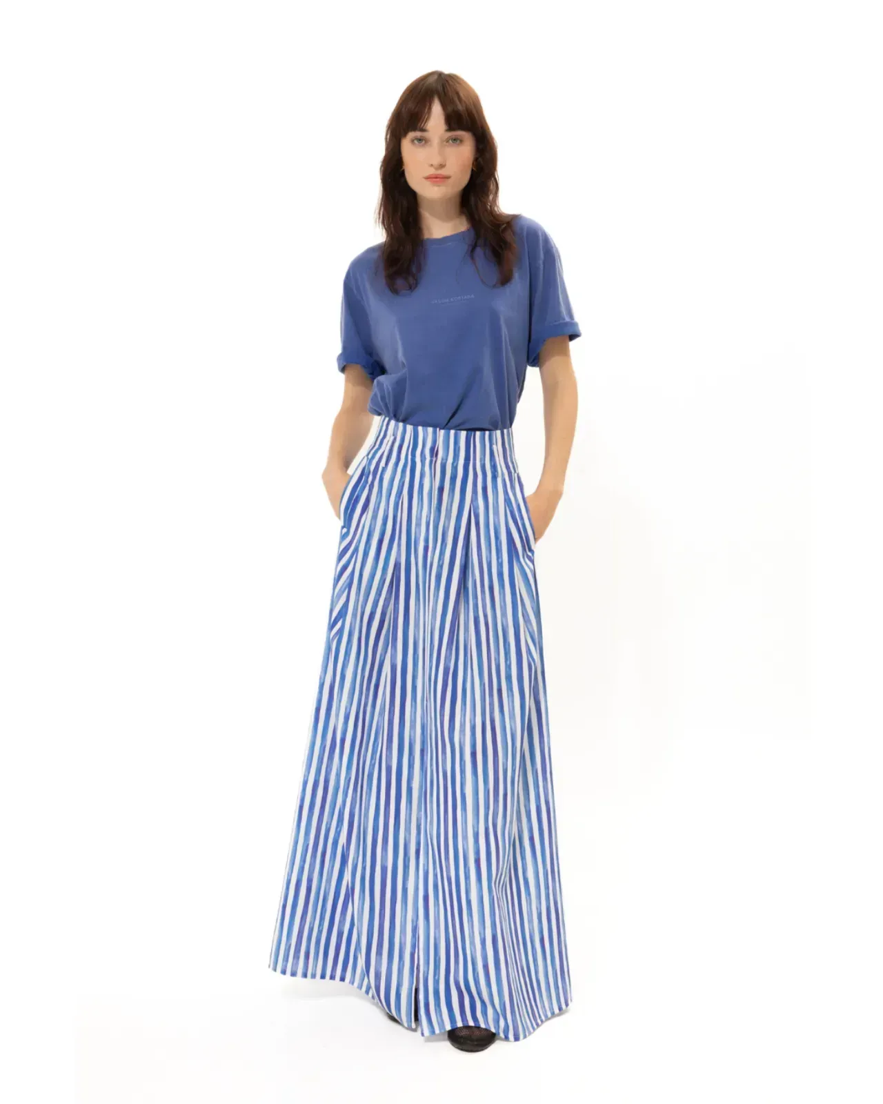 Picture of Aegean Blue Long Skirt