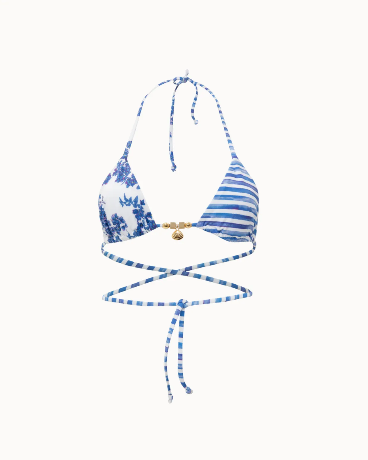 Picture of Violet Aegean Triangle Bikini Top