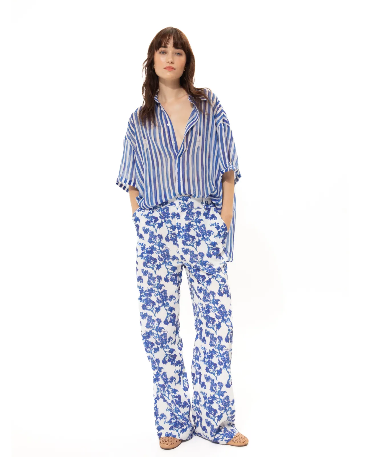 Picture of Violet Sea Straight Leg Pants