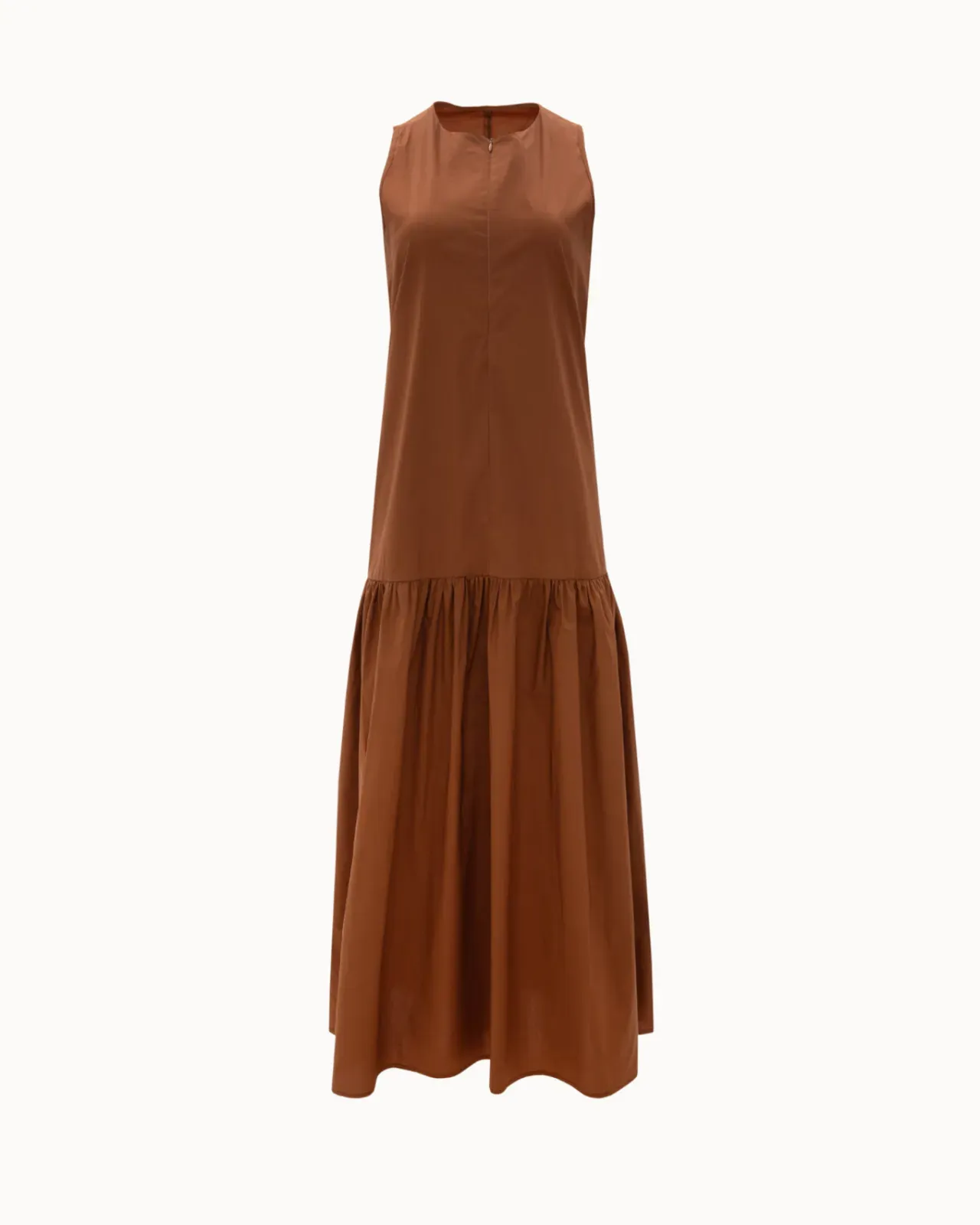 Picture of Tan Cotton Dress