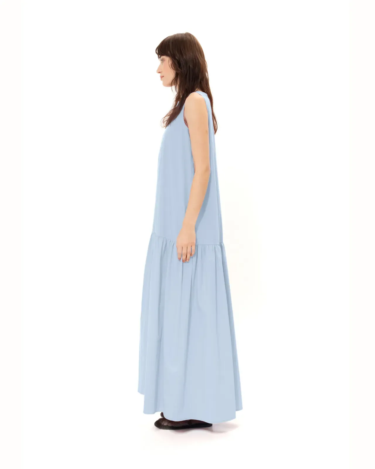 Picture of Sky Blue Cotton Dress