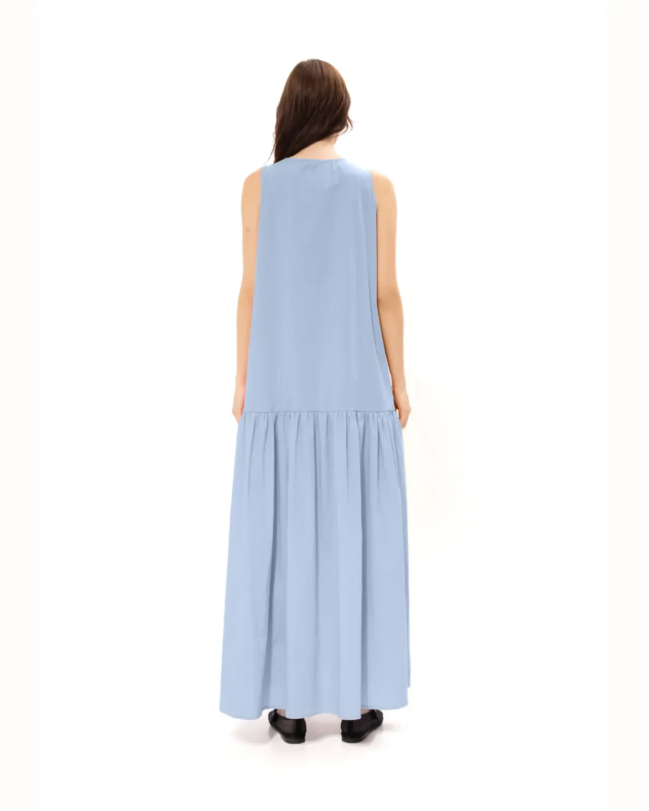 Picture of Sky Blue Cotton Dress