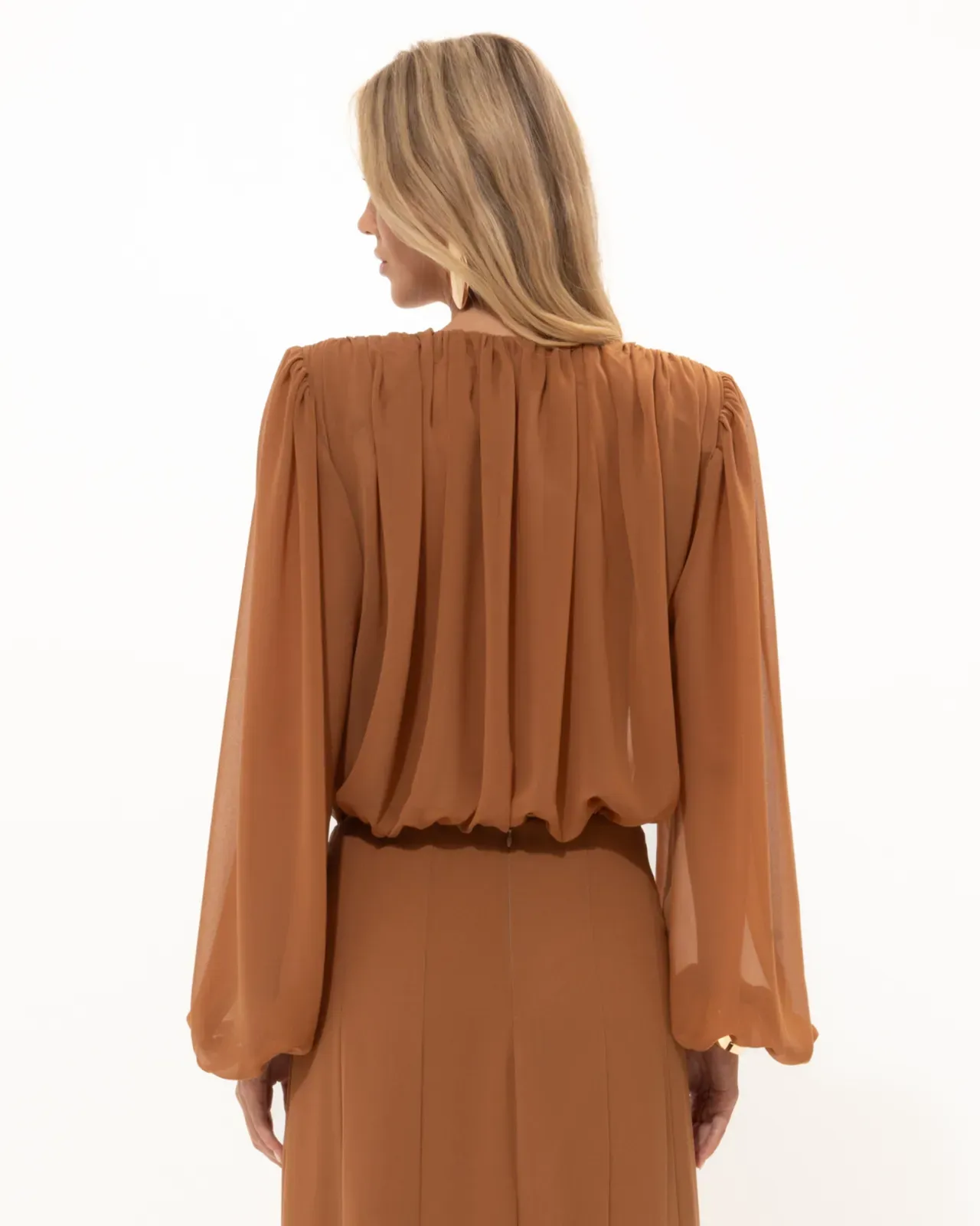 Picture of Caramel Sheer Top