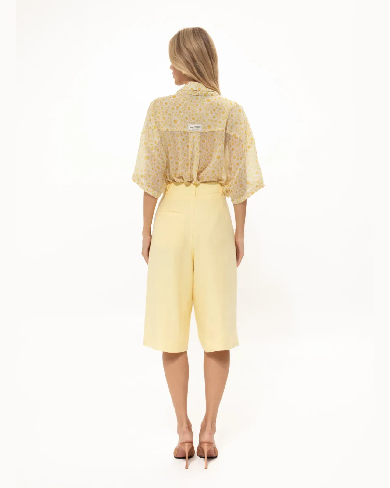 Picture of Chamomile Yellow Shorts
