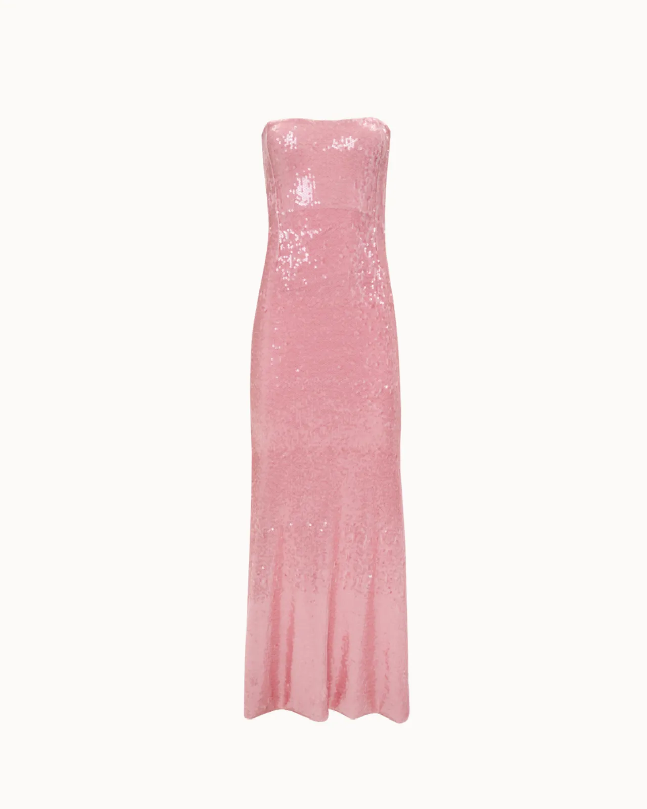 Picture of Pink Sequined Maxi Dress