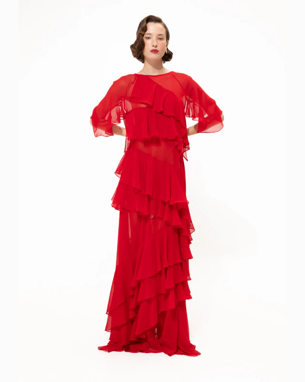 Picture of Vassia's Red Passion Dress