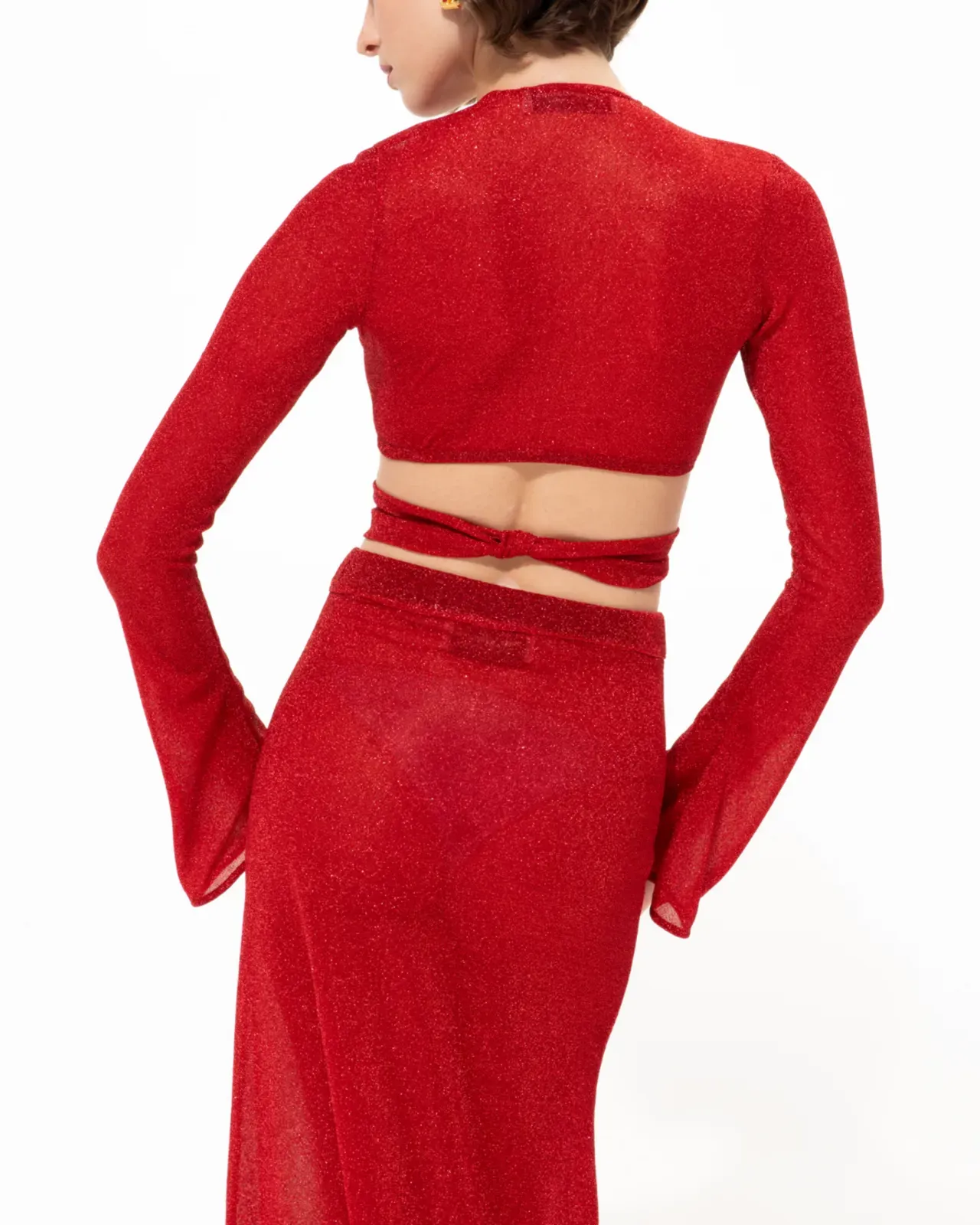 Picture of Strawberry Red Crop Top