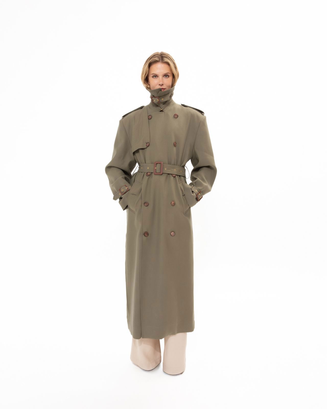 Picture of KHAKI TRENCH COAT