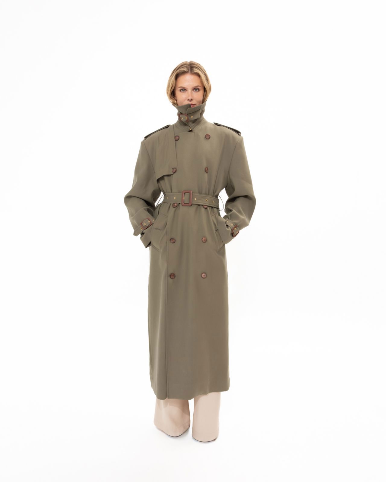 Picture of KHAKI TRENCH COAT