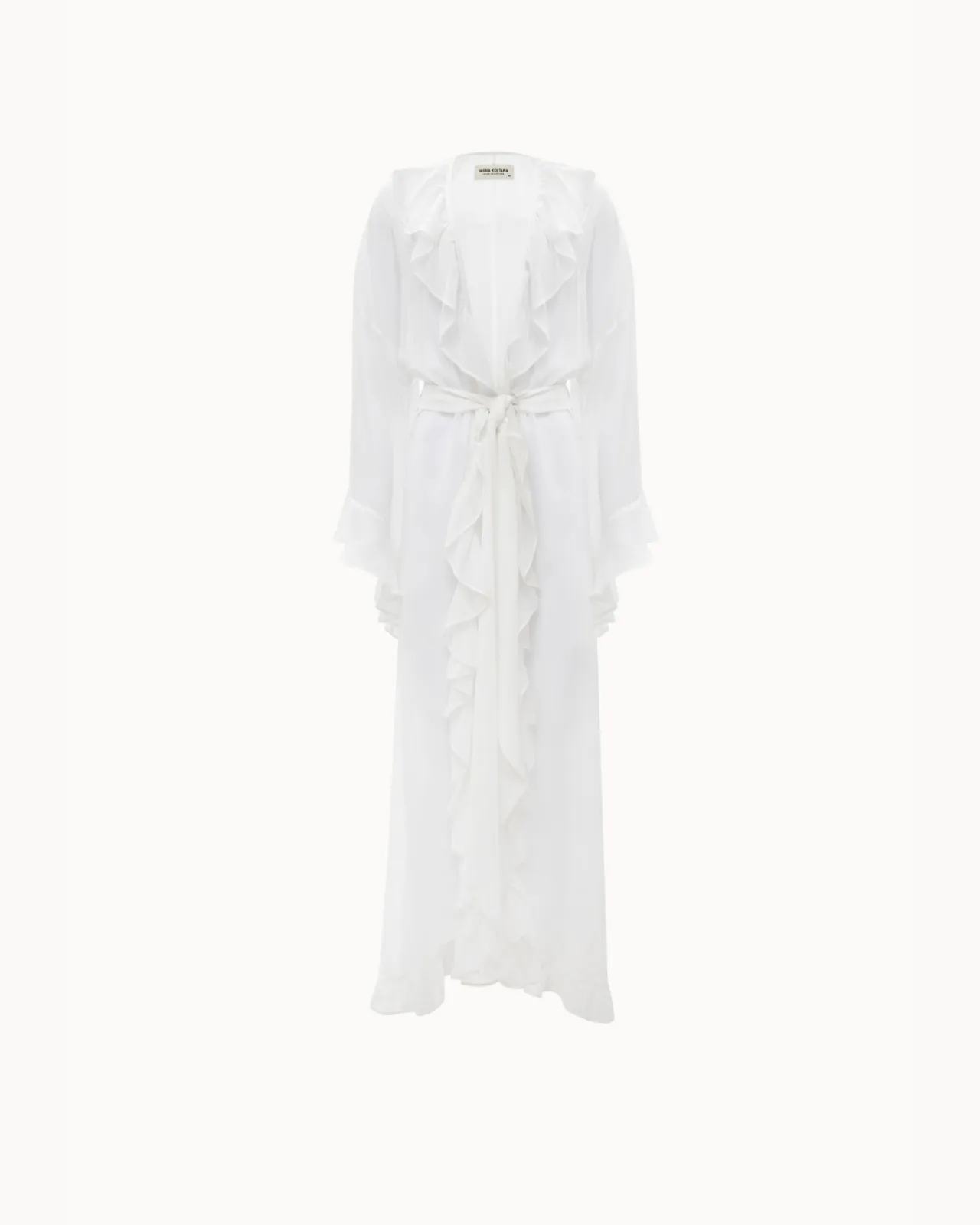 Picture of White Ruffled Kimono