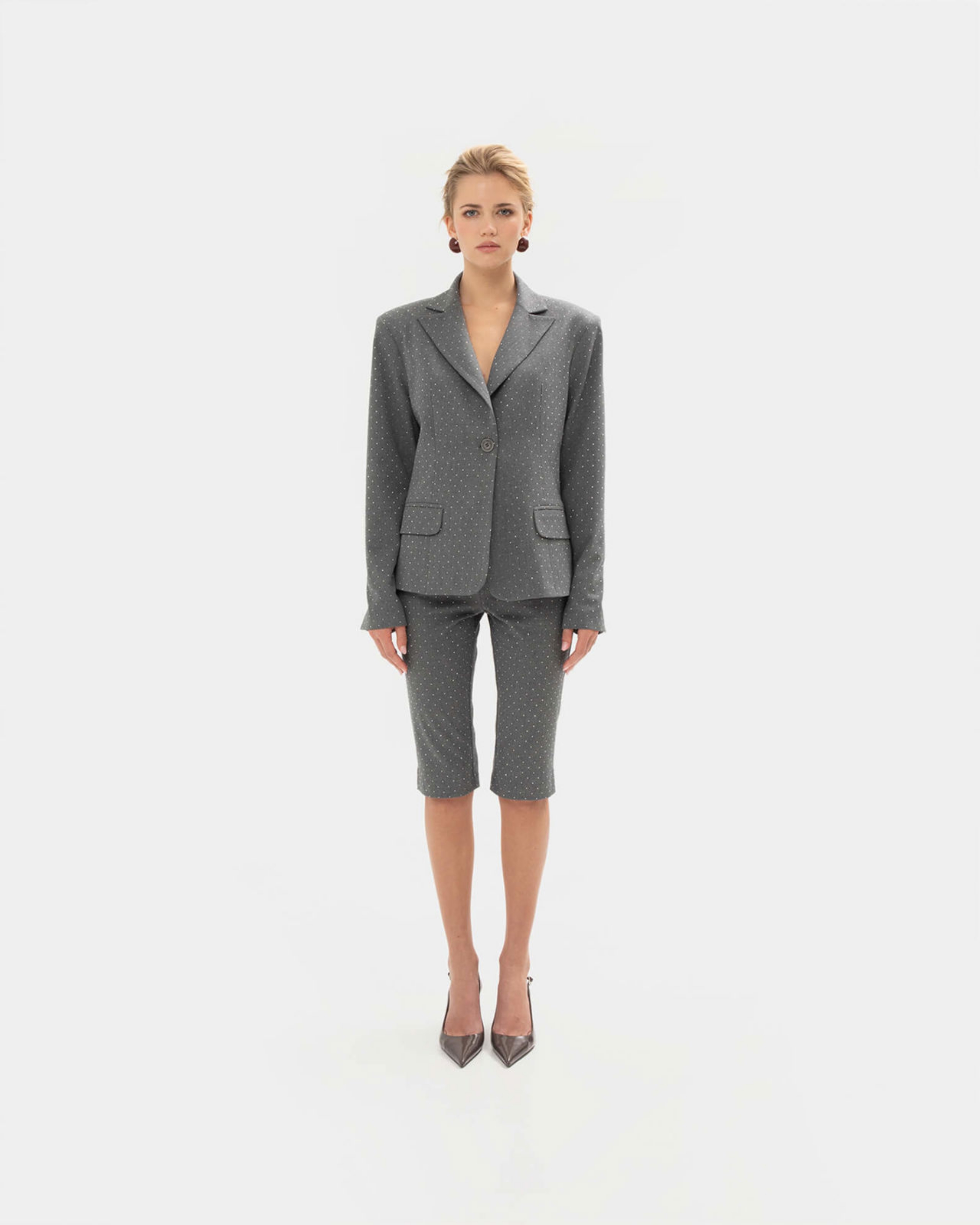 Picture of GREY SPARKLE BLAZER