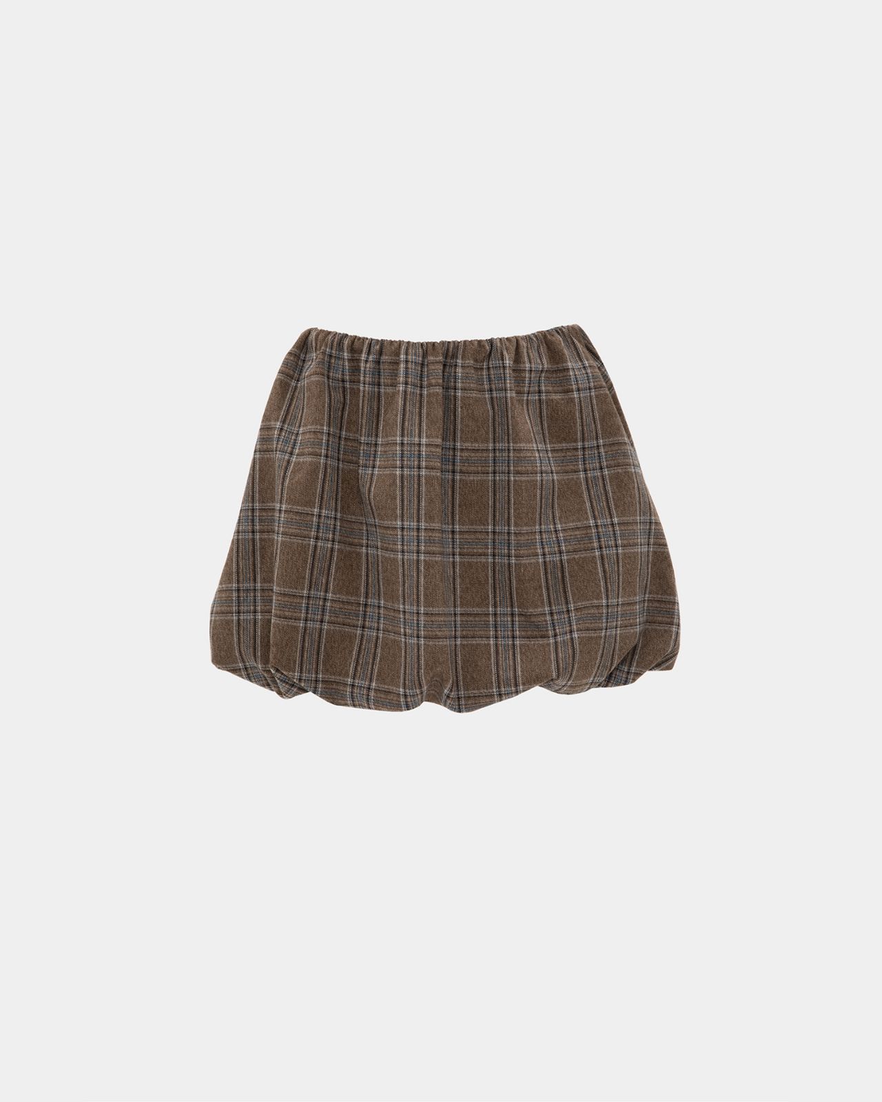 Picture of BROWN CHEQUERED SKIRT