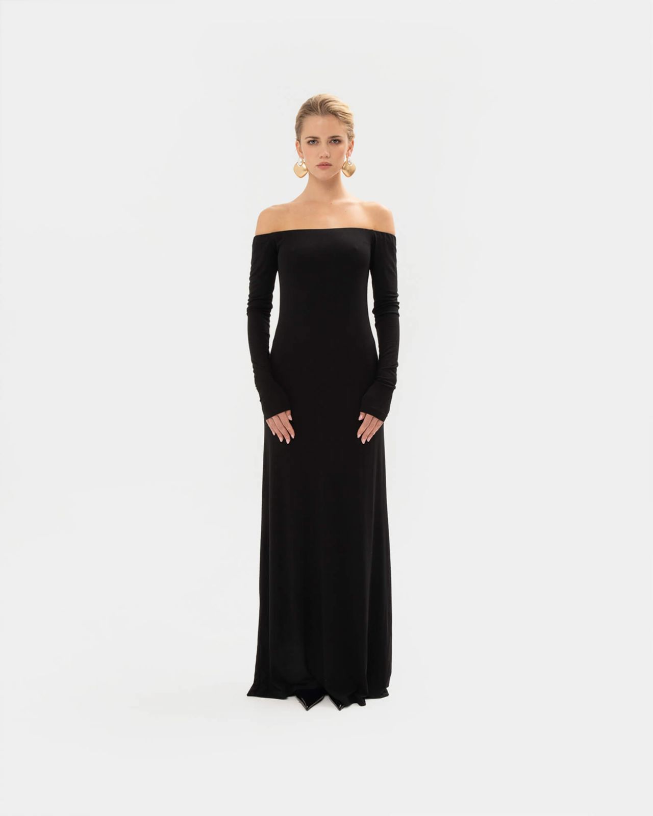 Picture of OFF-THE-SHOULDERS BODYCON DRESS