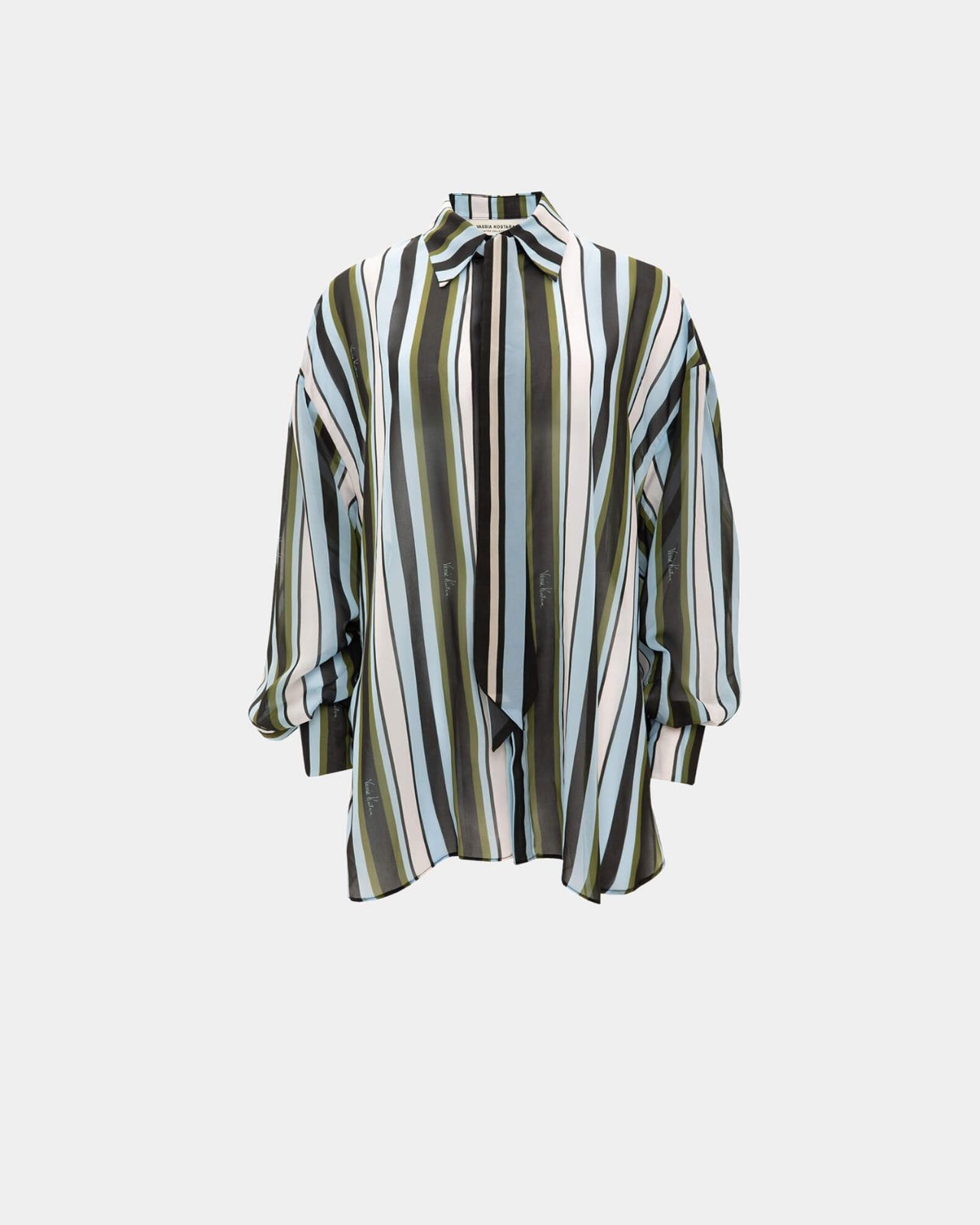Picture of BLUE STRIPED OS SHIRT