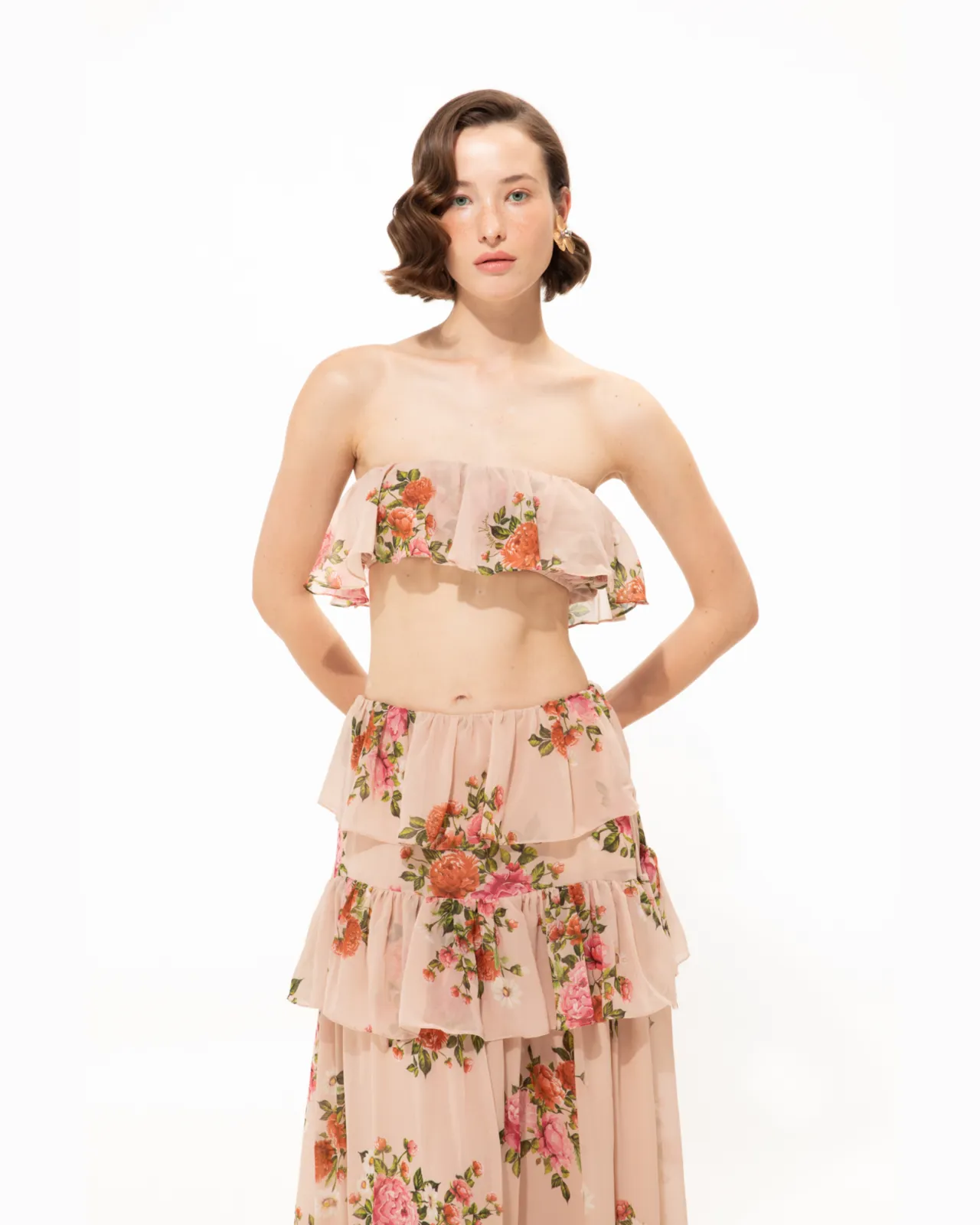 Picture of Pink Romance Crop Top