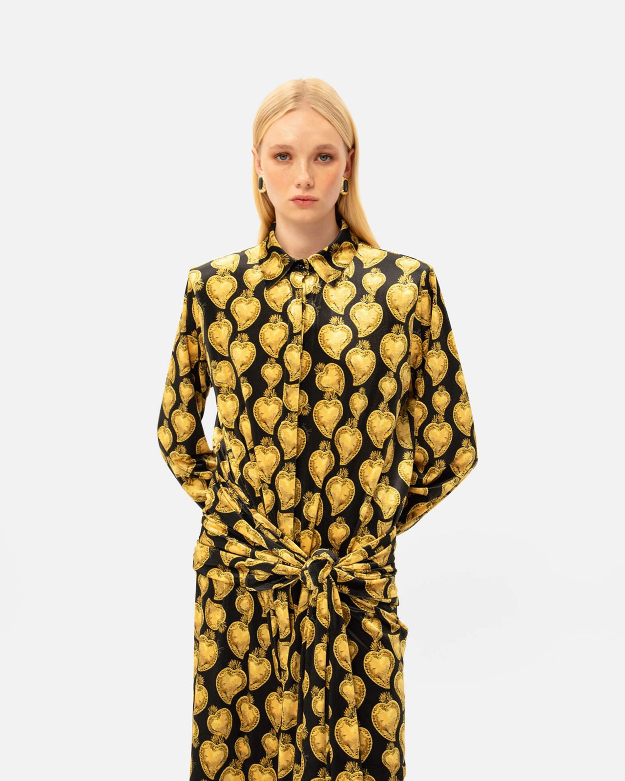 Picture of VELVET LUCKY CHARM DRESS