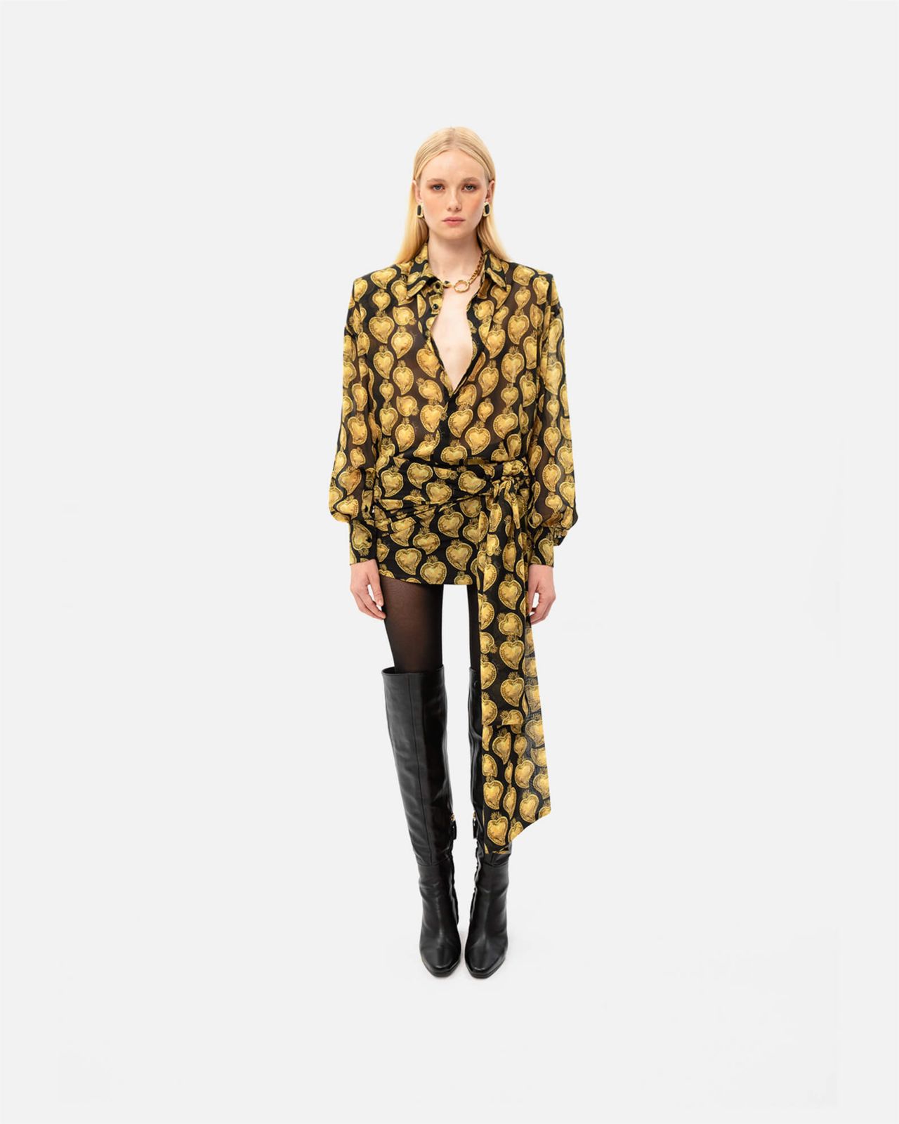 Picture of LUCKY CHARM WRAP SKIRT