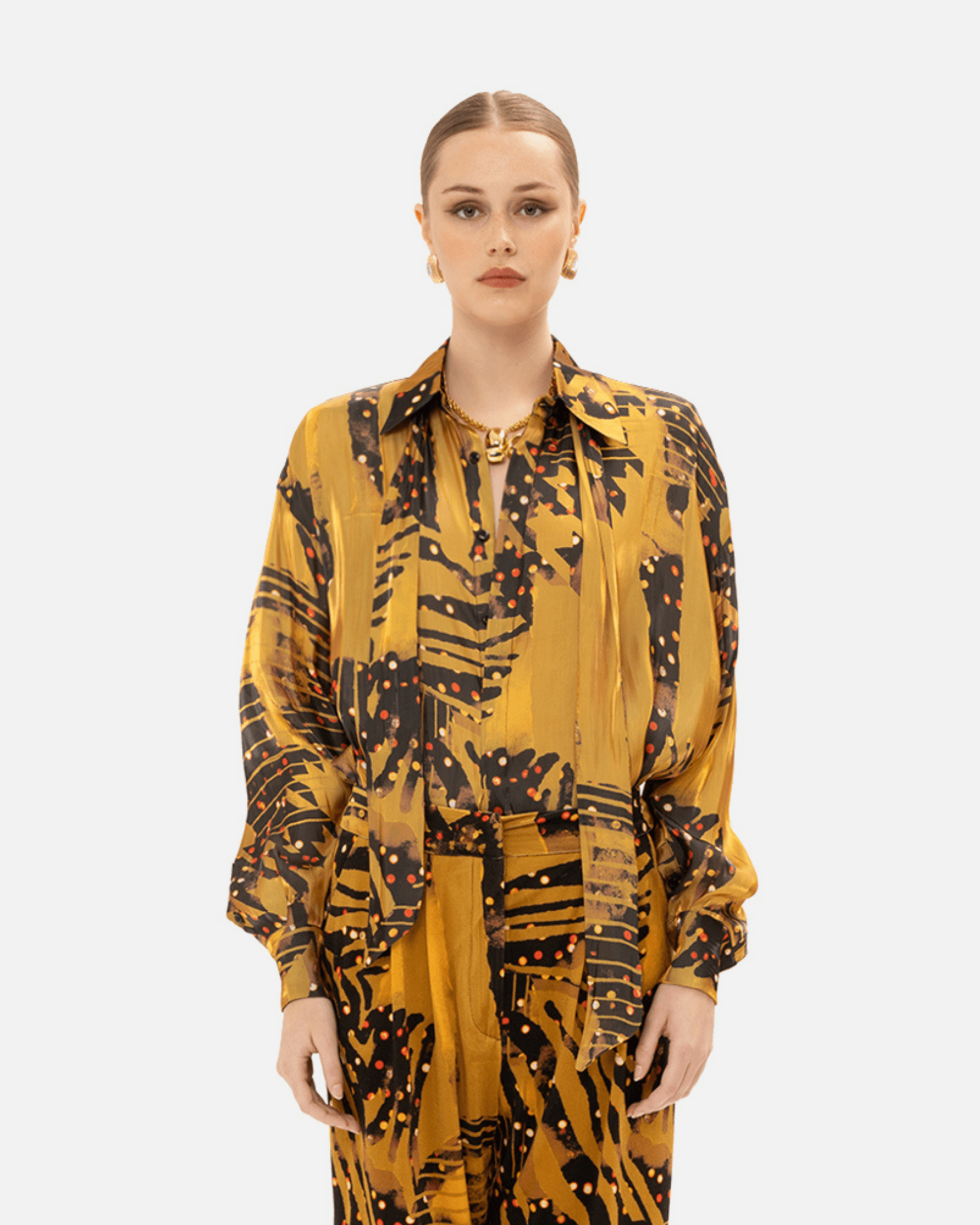 Picture of CHRISTMAS LIGHTS OS SHIRT