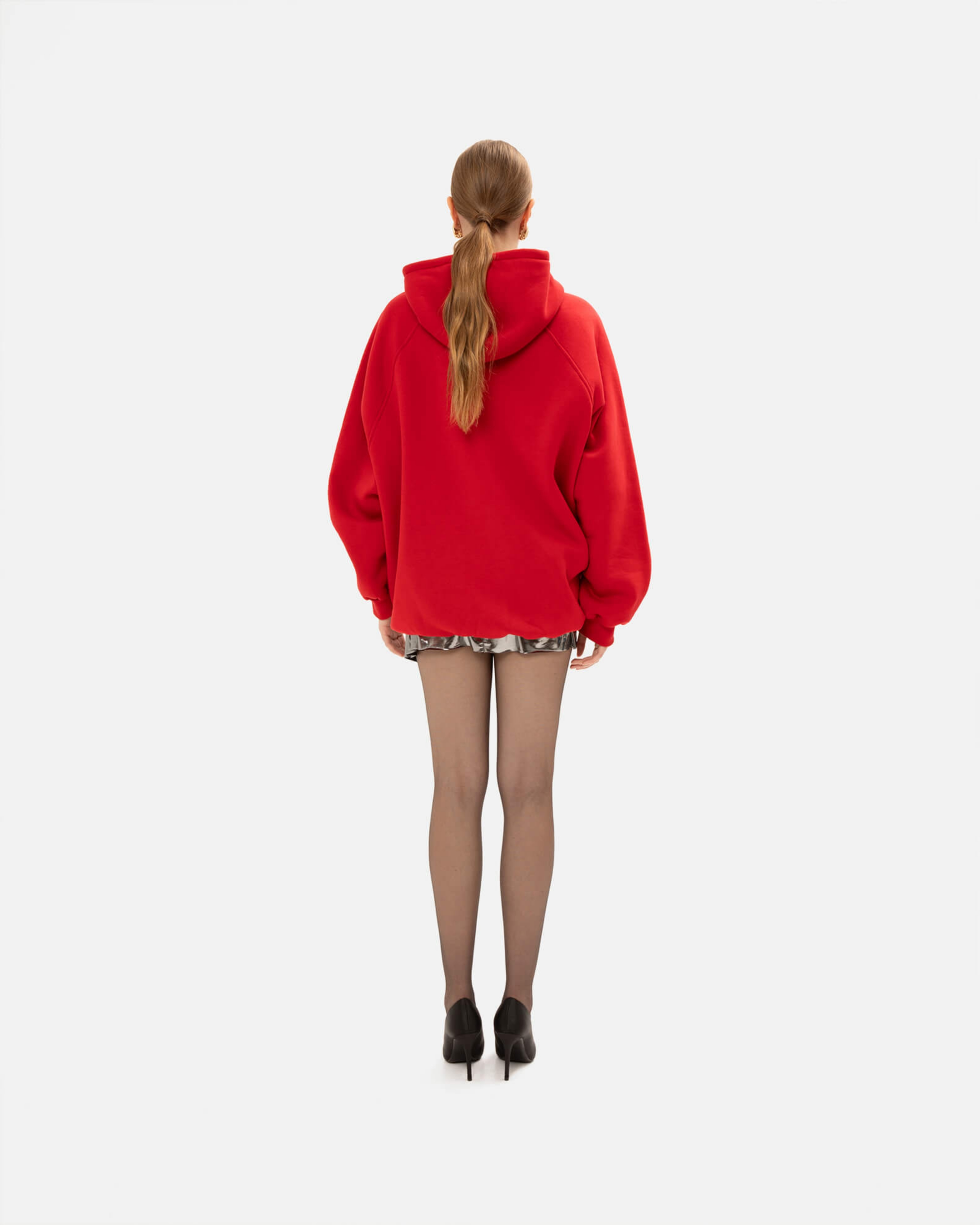 Picture of RED HOODIE "YA FILTHY ANIMAL"